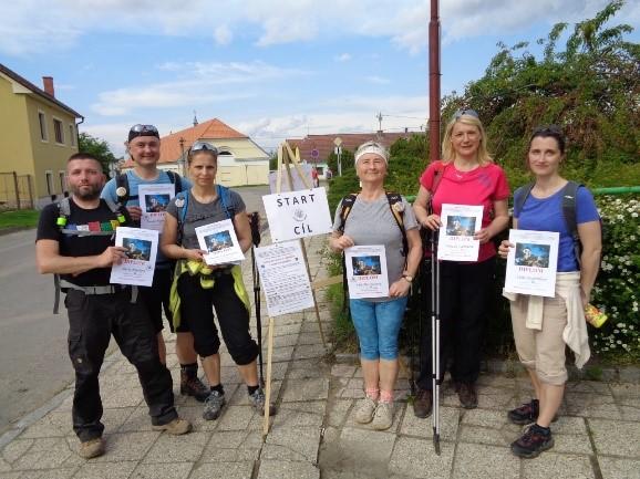 13.5. jsme uspořádali 2. ročník pochodu/cyklovýletu Jarní putování se sv. Jakubem. Akce se zúčastnilo 390 turistů.