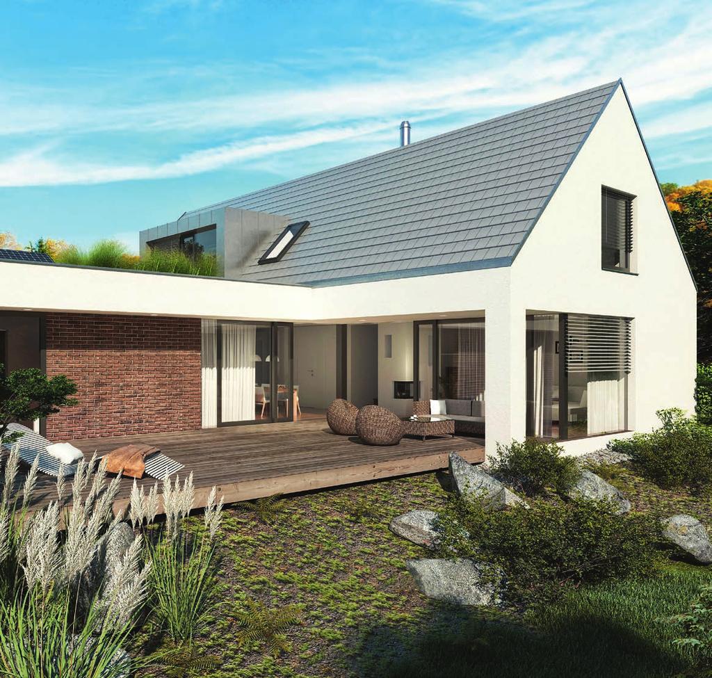 e4 cihlový dům. Bydlení budoucnosti. Projekt e4 představuje řešení společnosti Wienerberger pro bydlení v domech s keramickou obálkou po roce 2020.