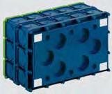OS 1, rozteč šroubů 83,5 mm, může být kombinována, vhodná pro protilehlé bednění a magnetické upevnění K3 EK Spojovací krabice 142 x 142 x 70 mm Spojovací krabice pro instalaci do