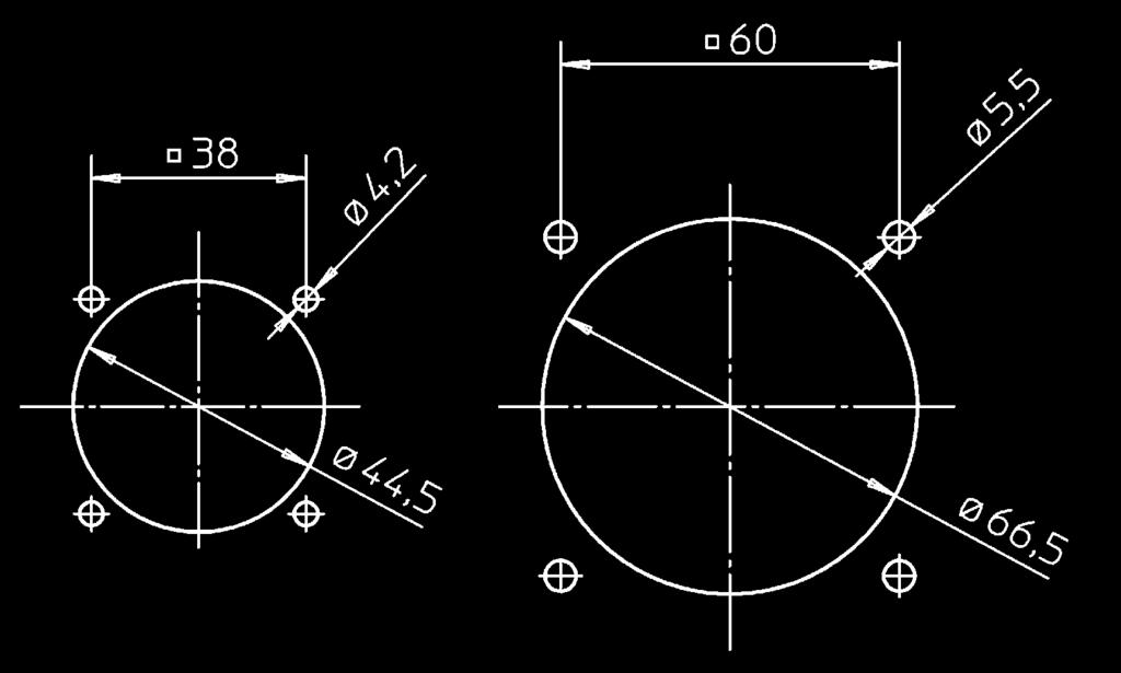 x 60mm 510 060 01 1/1 KD BD/230V - pro otvory 38 x 38mm 510 038 01 1/1 Dvojitá membránová vývodka Dvojitá membránová vývodka s dvojitou membránou, termoplastický elastomer Držadlo vývodka pro sílu