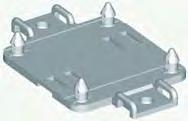 Balení Plastové násadky pro ruční otvíraní, pro nasazení na standardní šrouby do víka od TK 77 TK MPI-55 46 x 44 x 2,0 TK 55 195 055 01