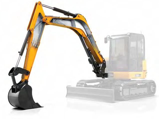 KVALITA, SPOLEHLIVOST A TRVANLIVOST TRADICE VÝROBY V JCB JE VÍCE NEŽ 50-LETÁ.