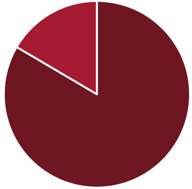 2 / ROČNÍ ÚČETNÍ ZÁVĚRKA 2.1.1. Strukturu aktiv a pasiv SU ukazují obrázky 2.1.1. až 2.1.4. CIZÍ ZDROJE 3,39% KRÁTKOdobÝ majetek 16,56% VLASTNÍ ZDROJE 96,61% Dlouhodobý majetek 83,44% Obrázek 2.1.1 Struktura aktiv Slezské univerzity v Opavě (stav k 1.