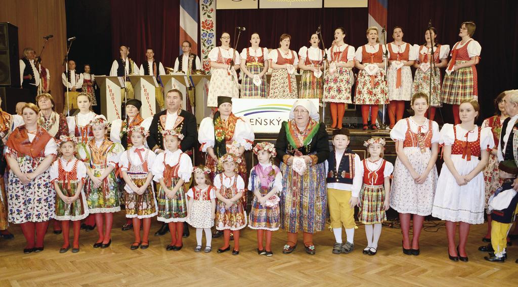 Foto: M. Brunerová, J. Janda a J. Halfar 81. Pošumavský věneček se vydařil Letos již 81.