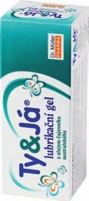 100 ml Ty&Já lubrikační gel silikonový Lubrikační gel Ty&Já silikonový je prostředek s vynikajícími lubrikačními vlastnostmi pro zpříjemnění a