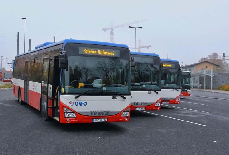 Nové autobusy pro rychlíkové linky Praha Kladno Dopravce Kateřina Kulhánková EXPRESCAR představil v polovině října 3 nové autobusy IVECO Crossway LE LINE určené pro provoz na rychlíkové lince 399