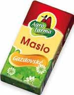 79 6,32 /kg Gazdovské maslo 82% 125g Agrofarma 0.