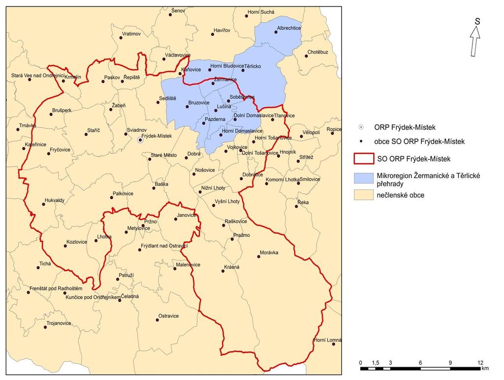 3.2 Mikroregion Žermanické a Těrlické přehrady Název DSO Adresa Mikroregion Žermanické a Těrlické přehrady Soběšovice 10, 739 22 Soběšovice IČ 70305374 Web