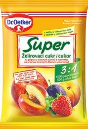 Přidáme sekt a želírovací cukr. Za stálého míchání přivedeme do varu a důkladně povaříme minimálně 5 minut. 2. Na talířek kápneme 1 2 KL právě svařeného džemu.