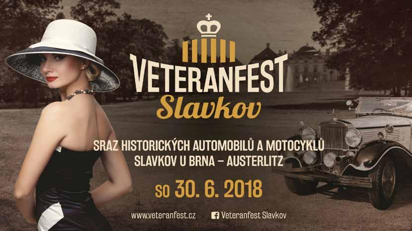 V sobotu 30. 6. se ve Slavkově u Brna koná tradiční a pravděpodobně v ČR největší sraz majitelů veteránů - motocyklů a automobilů.