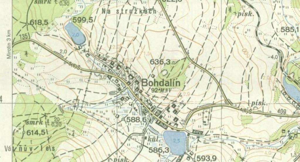 TOPOGRAFICKÉ MAPY Topografická