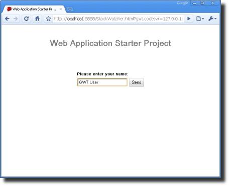 Jak začít s GWT webappcreator -out StockWatcher -junit "C:\eclipse\plugins\org.junit_3.8.2.v20070611173 8\junit.