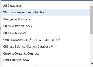 Web of Science - vyhledávání 4 hlavní otázky pro úspěšné vyhledávání KDE JAK CO KDY Web of Science obsahuje celou řadu dílčích