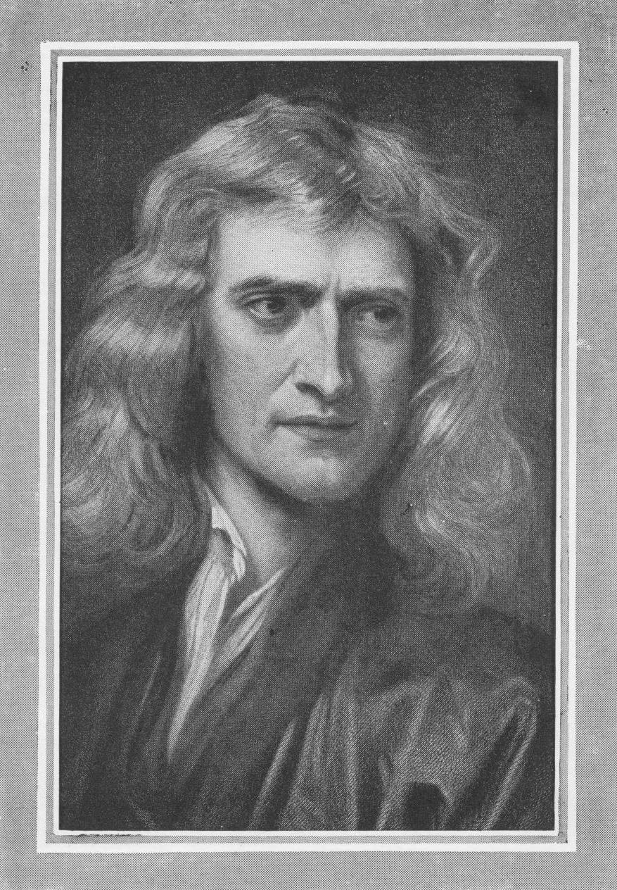 Výfučtení: Isaac Newton Příroda a její zákony v temnu skryty byly, Bůh řekl: Budiž Newton! A tak se vyjasnily. Alexander Pope, anglicky Obr.