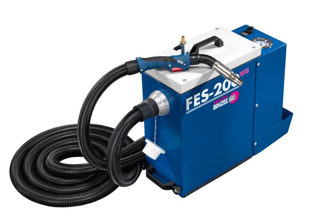 Odsávače kouřových plynů FES-200 a FES-200 W3 Mobilita, výkonnost a snadná manipulace!