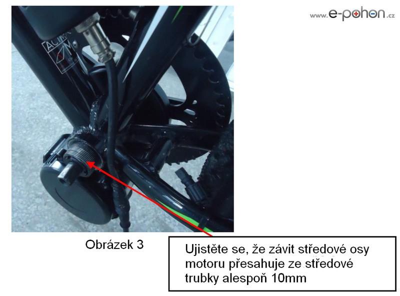 imbus šroubů M5*10 (obrázek 1), poté přišroubujte kryt