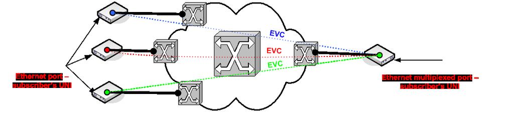 definovanými pomocí fyzického portu a VLAN ID. VLAN ID přiděluje vždy TMCZ a je shodné pro oba koncové body.