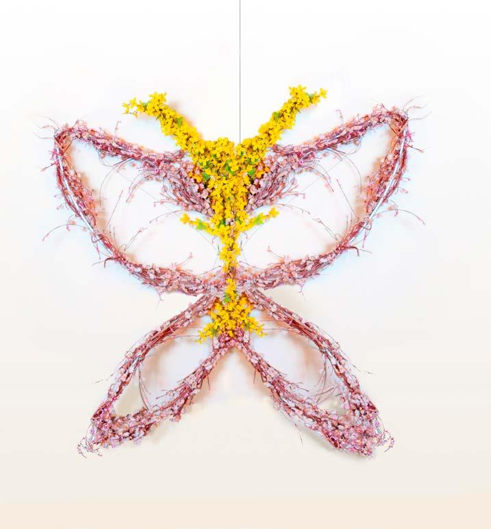 33 Motýl z květů Kód: 330 00034 Rozměry: 100 x 100 CM