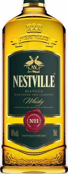 89 Nestville whisky 40% 0,7l 14,27 /L Ryža Bask guľatá 1kg Predajne MINIKORUNA držia len