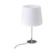 Vhodné pro vnitřní i venkovní použití. 1 000 Kč 1 210 Kč STOLNÍ LAMPA BÍLÁ Chromovaný stojan v. 50 cm. Přívodní el. kabel 2 m.