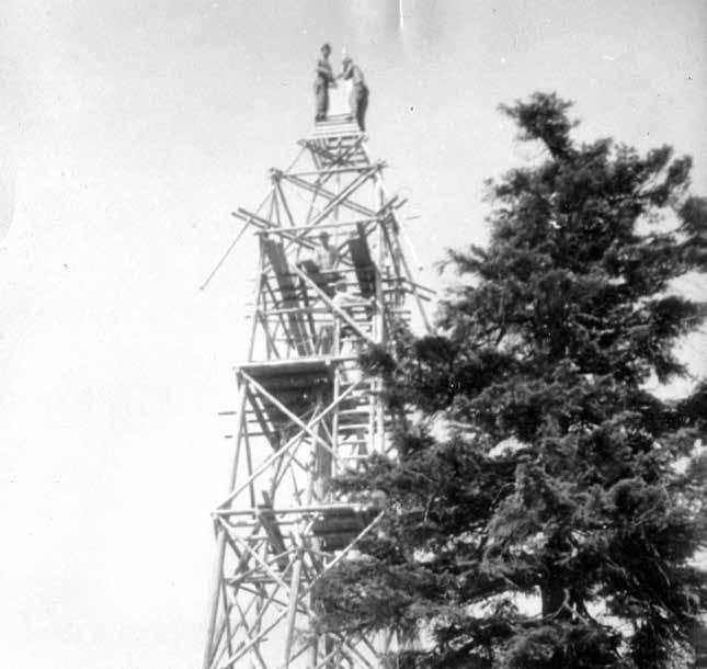 Lekárovce a Vihorlat) v roce 1966. V letech 1971 až 1972 stavěl měřické věže a signály na Zvičině, Dobrošově, Velké Deštné a Litickém Chlumu.