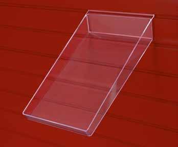 materiál: akrylátové sklo; síla materiálu: 4 mm; barva: čirá; šířka (vnější rozměr): 226 mm; výška: 65