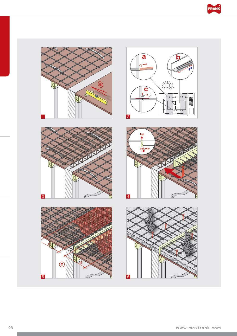 Egcobox montážní pokyny pro monolitické balkóny Egcobox montážní pokyny pro monolitické balkóny nahoře balkón Tento montážní návod platí pouze jako doporučení.