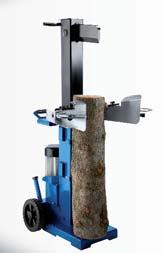 Velice snadno si poradí Rychlost štípání: Rychlost zpět: 5,2 cm/s 22 cm/s i s tvrdšími typy dřeva, a to až do délky 137 cm.