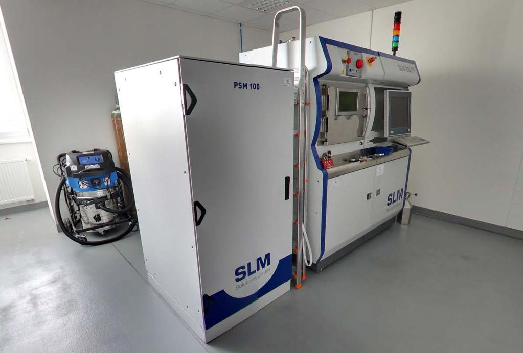 Výrobní zařízení SLM Solutions (Germany) 400W laser Otevřený systém Materiály: