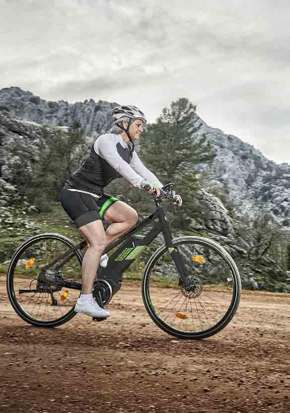 EBIKE LADY Električni cross bike iz zbirke znamke ŠKODA je vaš partner za soočanje z novimi izzivi na cesti in