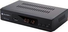 265/HEVC) set-top-box, displej na přístroji, nahrávání TV vysílání, dálkové ovládání, SCART