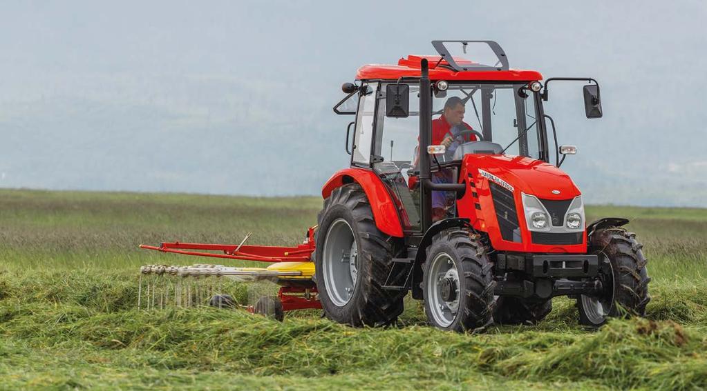 Univerzální zemědělský kolový traktor, určený k agregaci se zemědělskými stroji, průmyslovými adaptéry a pro zemědělskou přepravu JE Navržený tak, aby ctil základní pilíře značky Zetor.