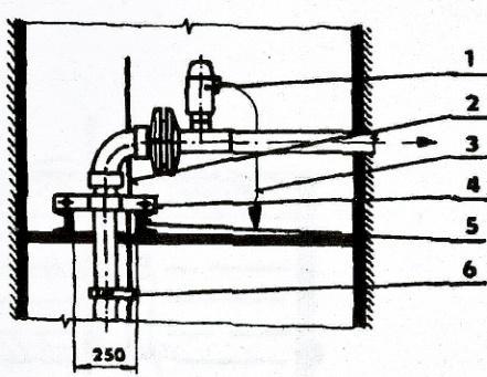 03) Je-li obava z nedostatku vody lze dokoupit hlídání hladiny Mave HH 3. Kabel se postupně připevňuje zdrhovacími pásky k svislému potrubí.