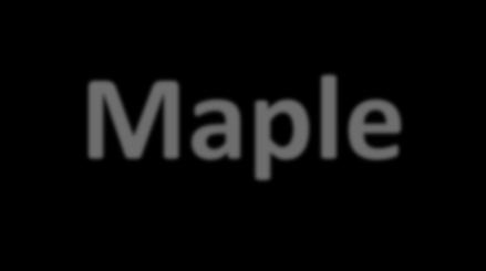 Cvičení Maple (matematický řešič) Út od