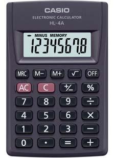kalkulačky Casio 10 Kalkulačka Casio HL 815L kapesní kalkulačka přehledný displej výpočet procent