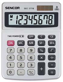 12 míst 204, Kalkulačka Sencor SEC 9 / 95 stolní kalkulačka s euro přepočtem velký přehledný displej výpočet
