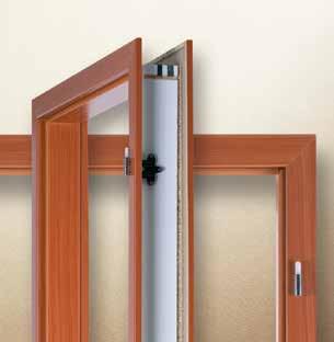 OBLOŽKOVÉ ZÁRUBNE Zárubňa je neoddeliteľnou súčasťou dverného uzáveru a rovnako ako dverné krídlo je významným designovým prvkom