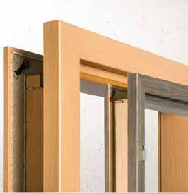 Obložková drevená zárubňa je vyrobená z vysoko kvalitnej drevotrieskovej dosky, ktorá je frézovaná do požadovaných tvarov, rozmerov