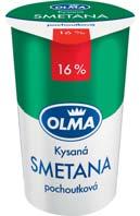 smetana pochoutková 16%