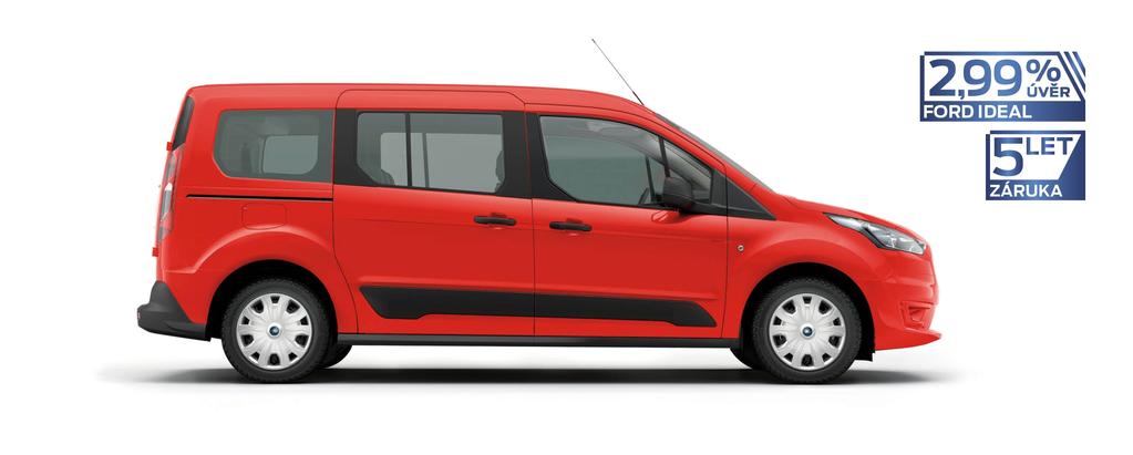 NOVÝ TRANSIT CONNECT KOMBI VAN / KOMBI CENÍK Mimořádná nabída* Již za 394 900 bez DPH / 477 829 Kč s DPH Např. za 6 111 Kč měsíčně, úro jen 2,99 % * Zvýhodněná nabída platí do 31. 12.