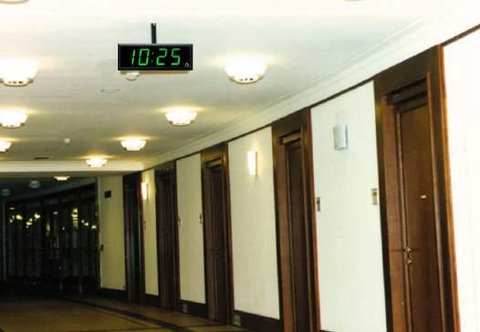 dvoustranné podružné hodiny v bezdrátovém