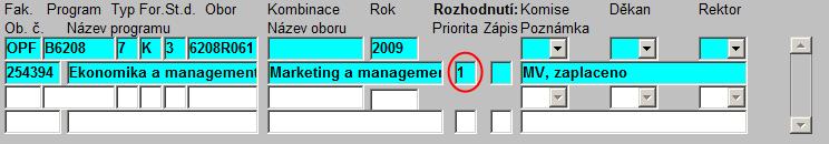 Vyplňte se pouze tehdy, když adresa doručování je různá od adresy bydliště. 7) Záložka Termín zkoušky. Záložku se nevyplňuje, ponechejte prázdné.