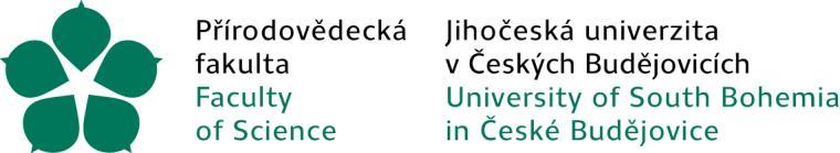 Děkan Přírodovědecké fakulty Jihočeské univerzity v Českých Budějovicích R o z h o d n u t í děkana o podmínkách přijetí ke studiu do čtyřletých doktorských studijních programů v akademickém roce