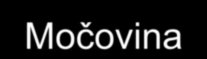 Močovina Vzniká v játrech (cca 16g/d= 0,5-0,7 mol/d) v močovinovém cyklu ( metabolizováním 2,9 g bílkovin vzniká 1g