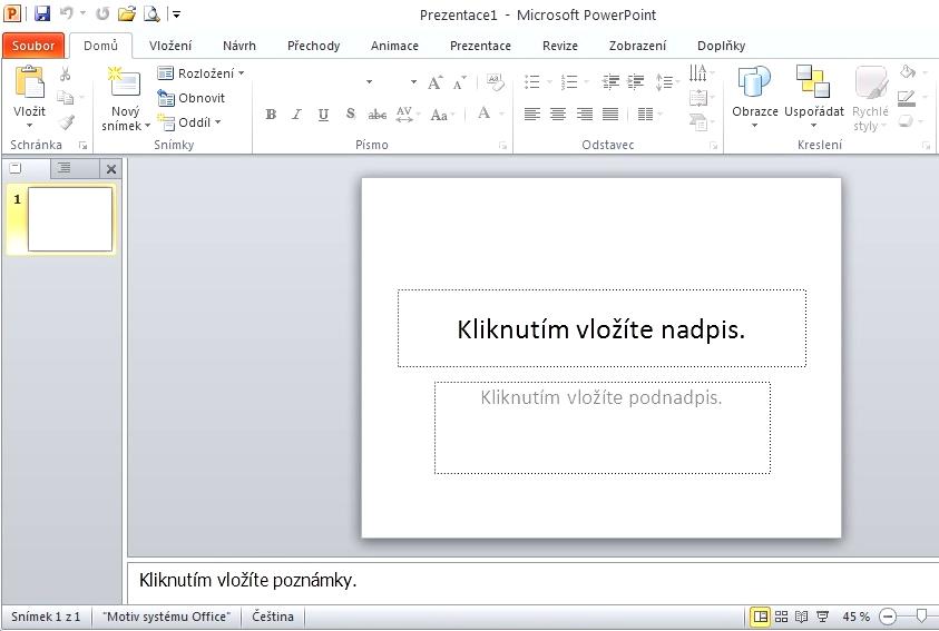 Ovládání: program do verze 2003: klasický vzhled, menu a panely s tlačítky program od verze 2007: pásy karet s množstvím tlačítek více možností při práci s objekty a multimédii profesionálnější