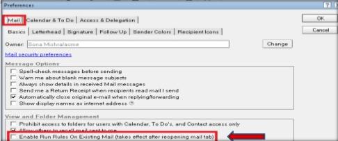 FP9 Notes zajímavé novinky Mail pravidla nad existujícími e-maily Lepší kompatibilita kalendářových funkcí mezi IBM Notes a MS Outlook pro repeated meetingy