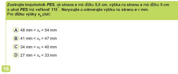 ZP, TP a VPU Pôvodné zadanie úlohy MAT T9-2014 Upravené zadanie