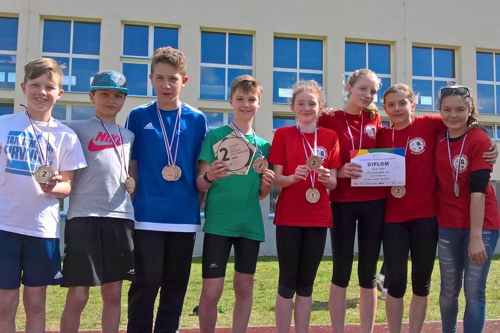 Žáci naší školy se 10. 4. 2018 zúčastnili okresního kola soutěže Odznaku všestrannosti olympijských vítězů.