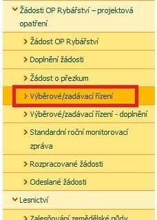 Předložit aktualizovaný formulář Žádosti o podporu a příloh