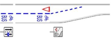 V mieste ukončenia vyhradeného jazdného pruhu pre vozidlá MHD pred okružnou križovatkou je žiaduce upraviť prednosť tak, aby vozidlá verejnej dopravy mohli plynulo pokračovať v jazde bez dávania